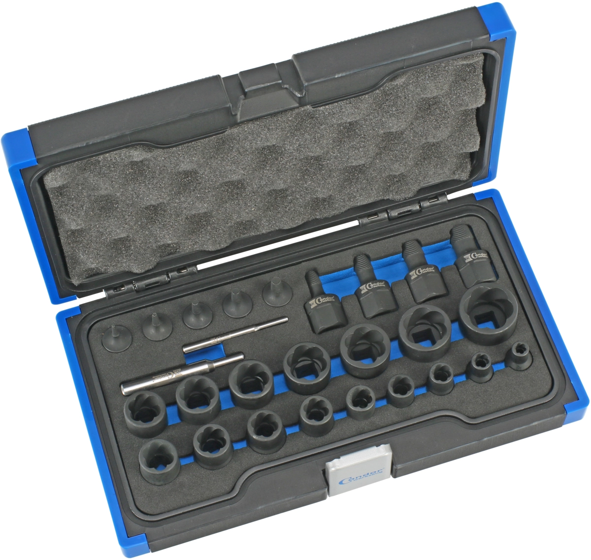 Serie 27 bussole con profilo Twist  1/4"+3/8"+1/2"