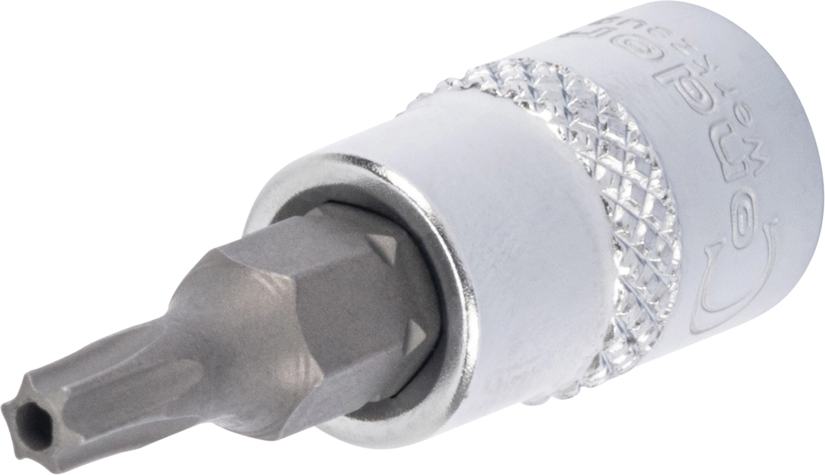 Bussola con inserto Torx c/foro 1/4" T20x37 mm