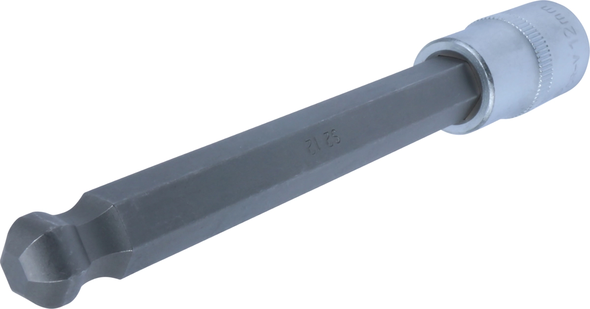 Hylsbit, 1/2", Insex med kula, 12x140 mm