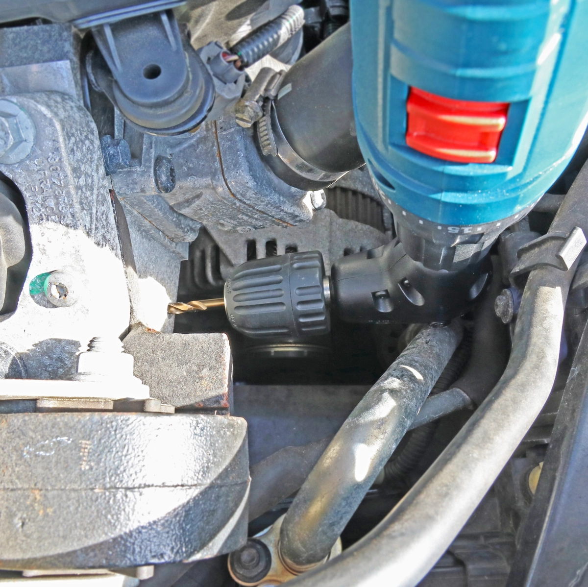 Angle Drill Attachment, chuck 10 mm