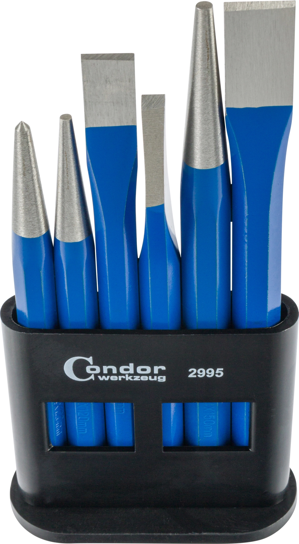 Serie 6 cacciaspine da 3 a 8 mm x 150
