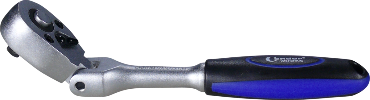 Reversible Ratchet, 1/4", 180° rotatable