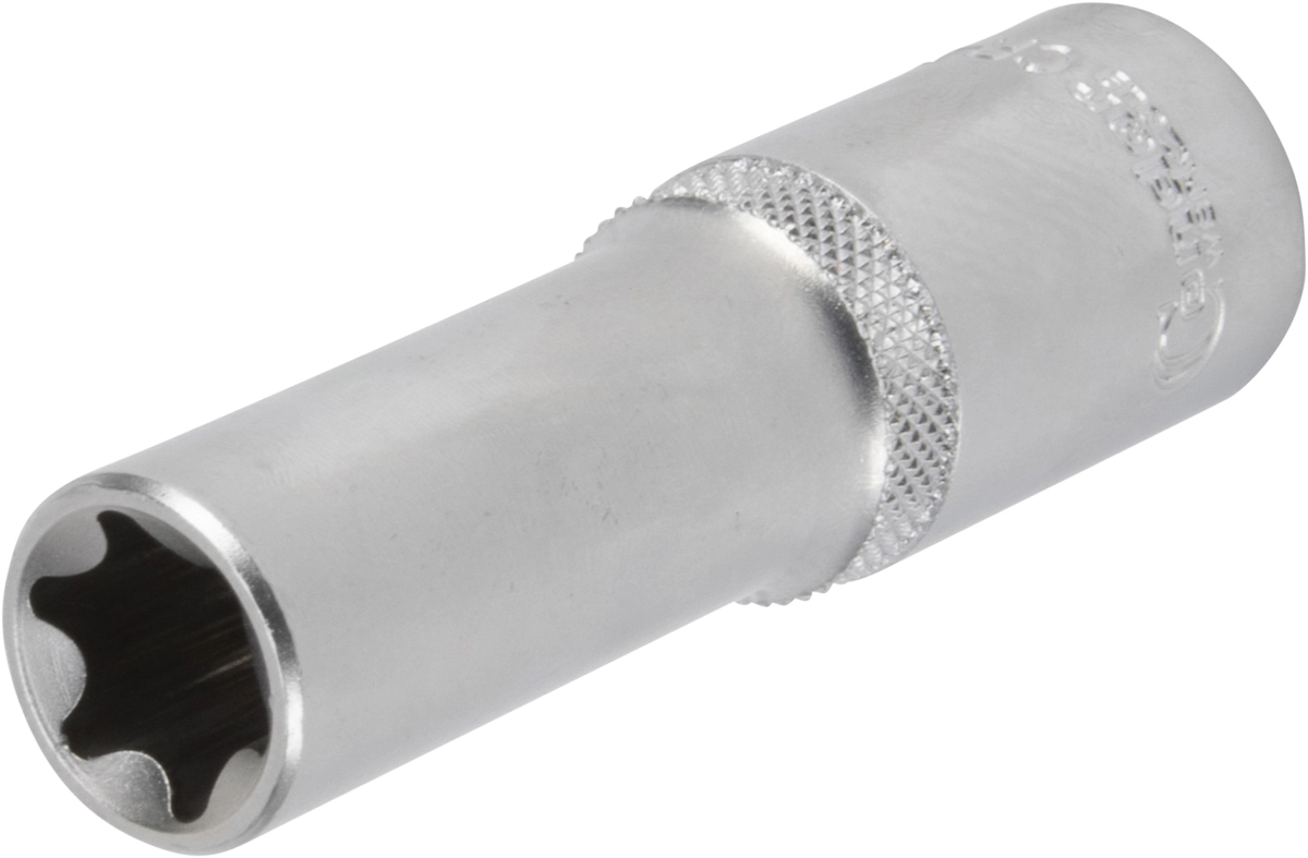 Hylsa, 1/2", torx E14, djup