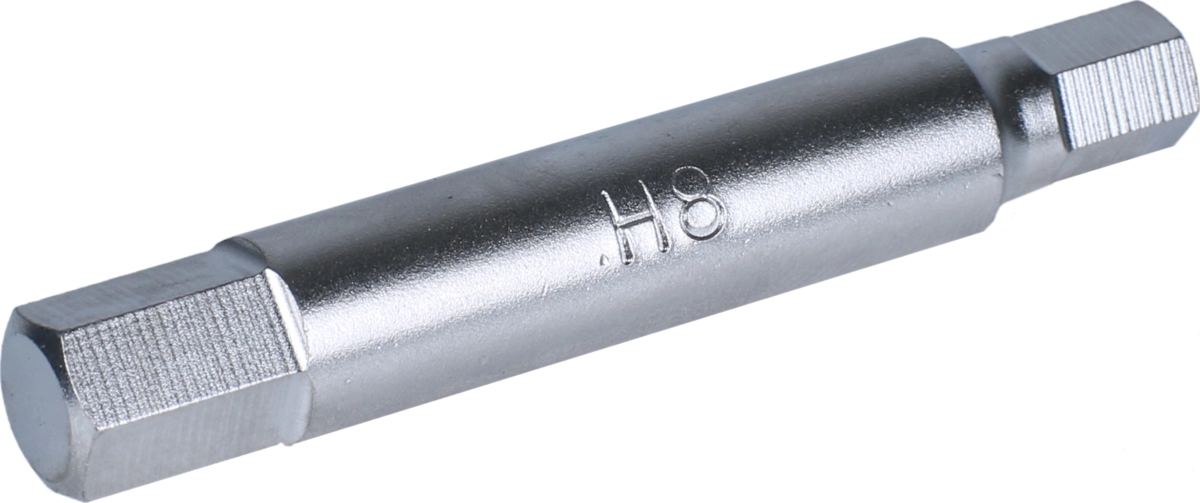 Bit, round shank, hexagon 8x75 mm