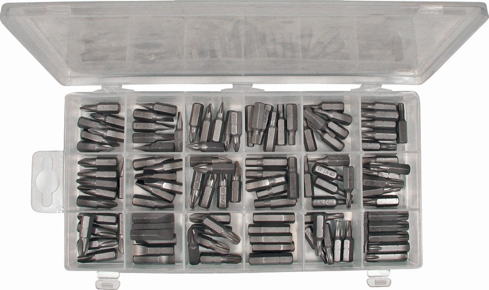 Bit-Sortiment, 108 tlg., 1/4"