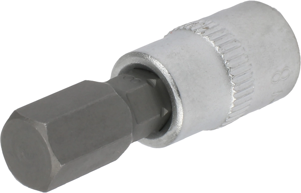 Bit-Stecknuss, 1/4", Innensechskant 8x37 mm