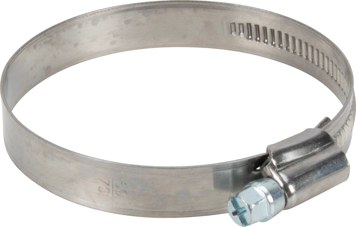 Colliers de serrage, 10 pièces, W2, antirouille, 50-70 mm, largeur 12 mm