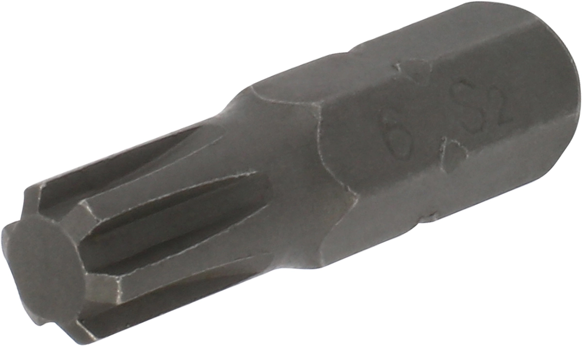 Bit, 1/4" 6-kant, Keilnut M6x25 mm