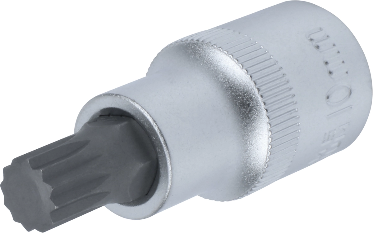 Bit-Stecknuss, 1/2", Vielzahn M10x55 mm