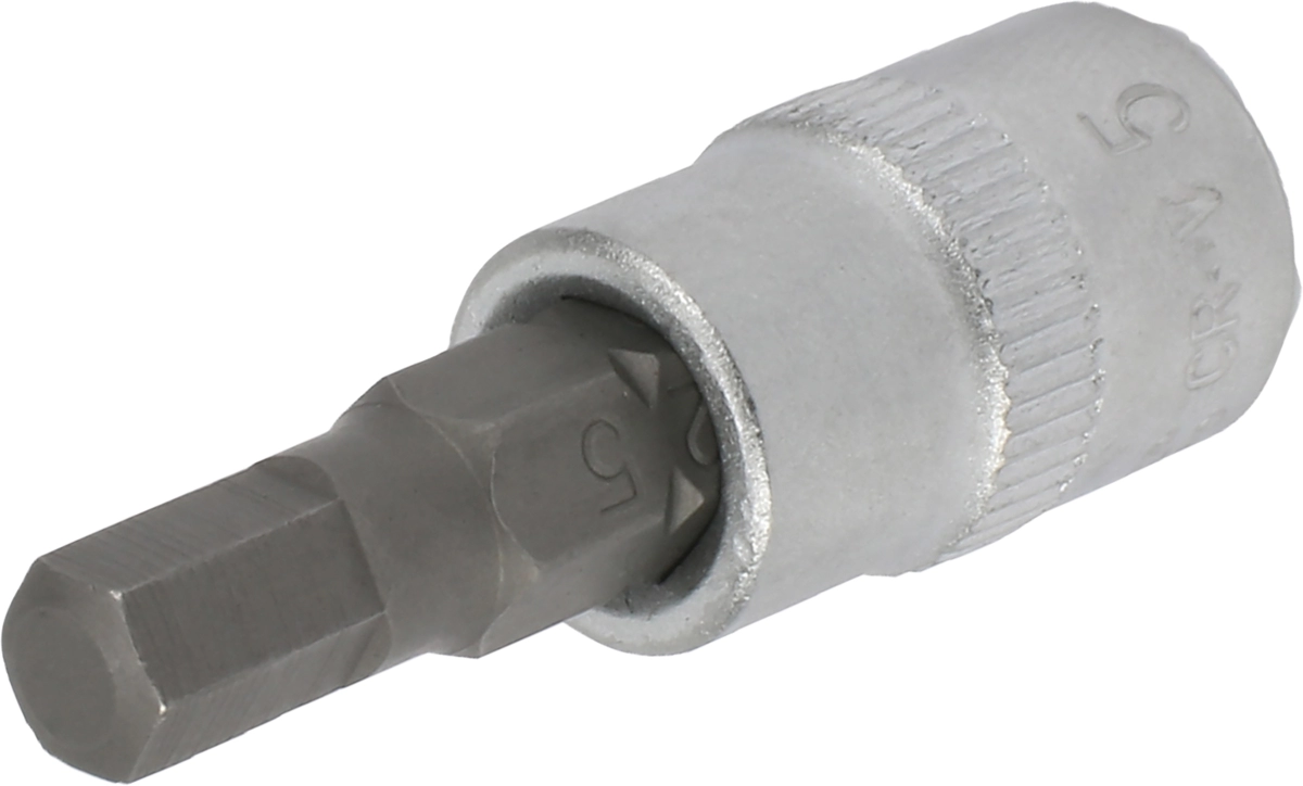 Douille embout, 1/4", douille hexagonale 5x37 mm