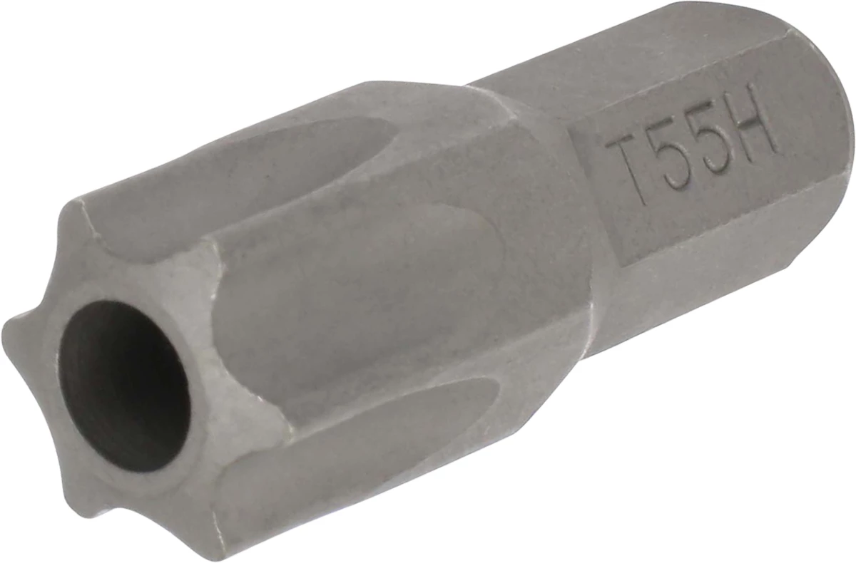 Bit, 8 mm 6-kant, torx manipuleringssäker T55x30 mm