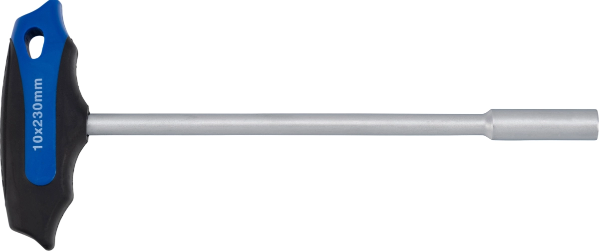 Clé à douille à poignée en T, 230 mm, 6 pans 10 mm