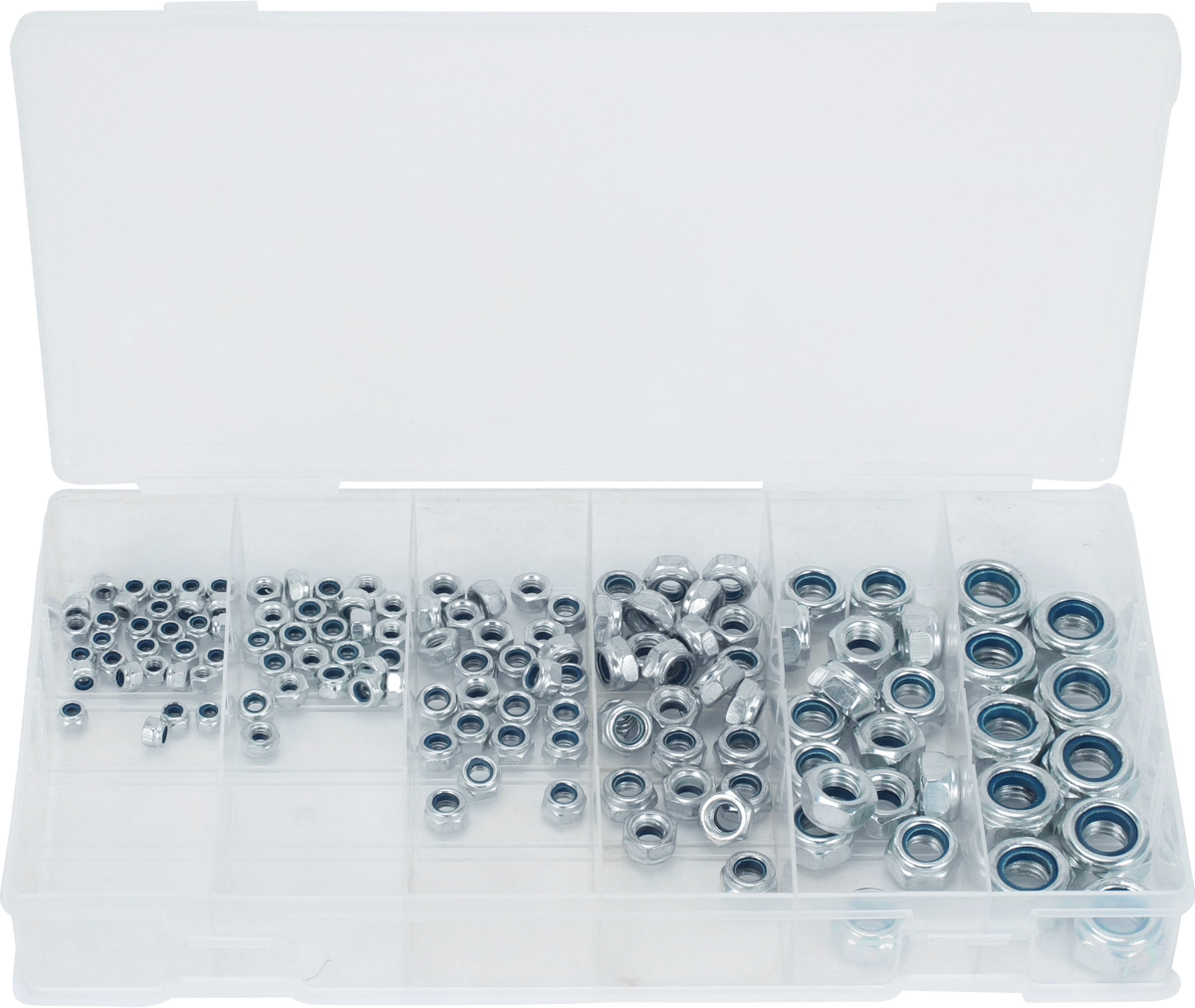 Assortimento 146 dadi autobloccanti