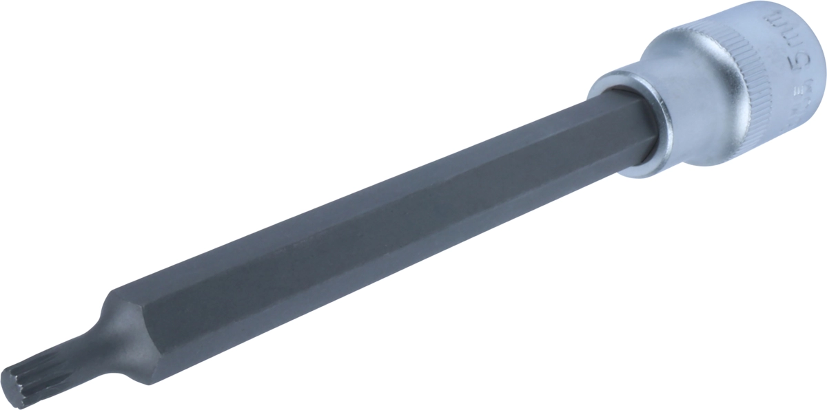 Socket Bit, 1/2", spline M5x140 mm