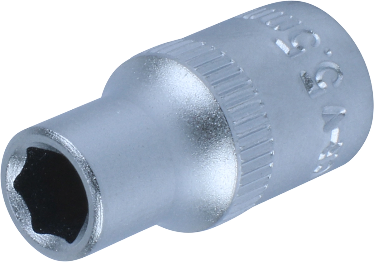 Stecknuss, 1/4", 6-kant 5.5 mm