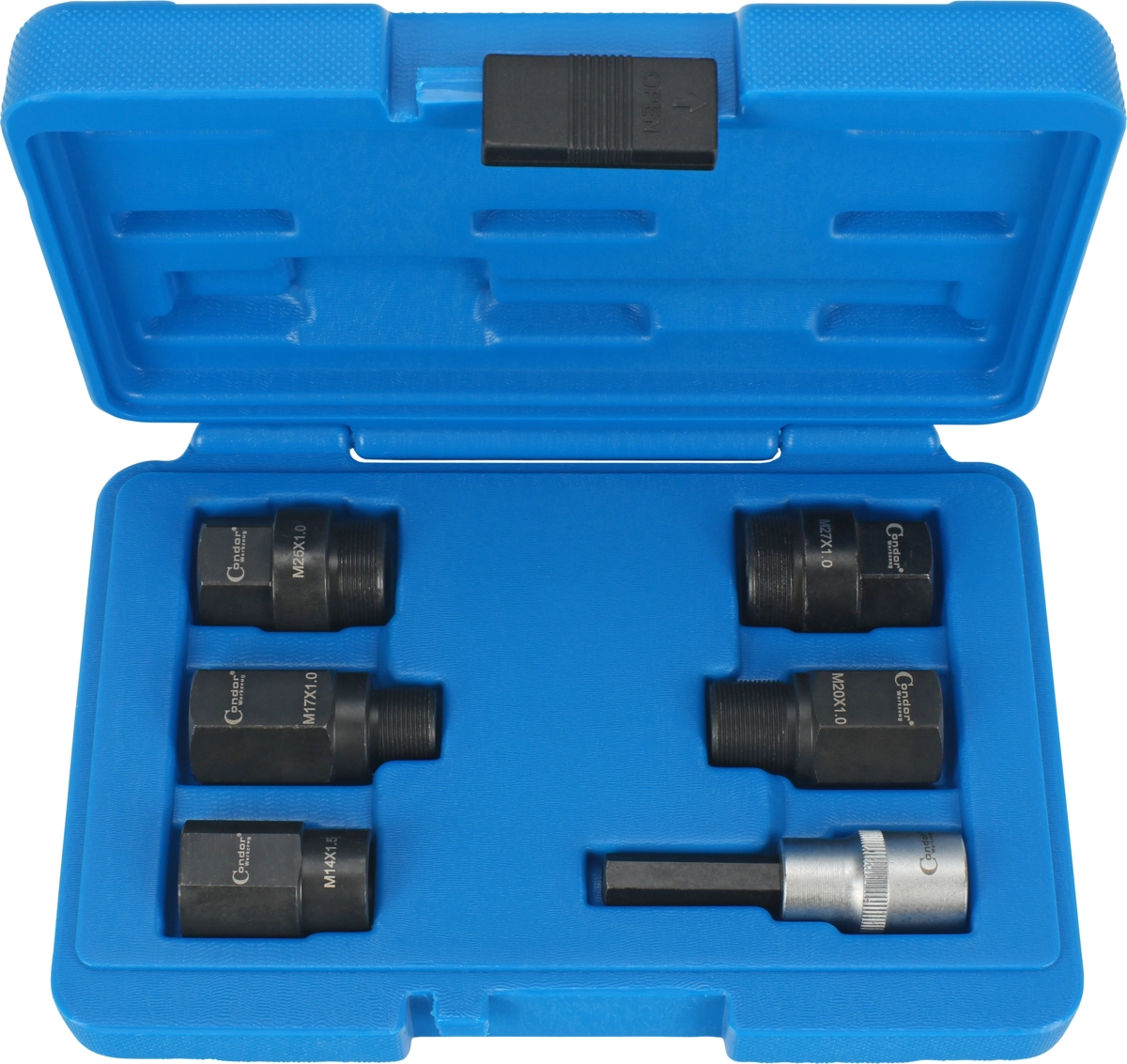 Diesel Injector Thread Adapters, 6 pcs., M14-27