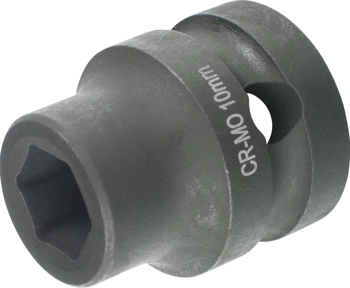 Bussole impact 1/2", extra corte, esagonali 10 mm