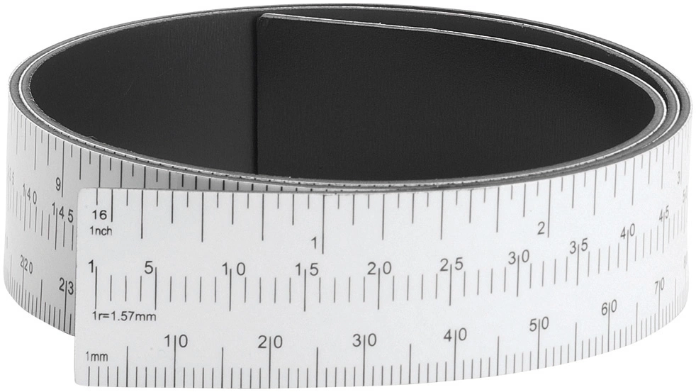 Magnetisk Flexibel Linjal, 600 mm