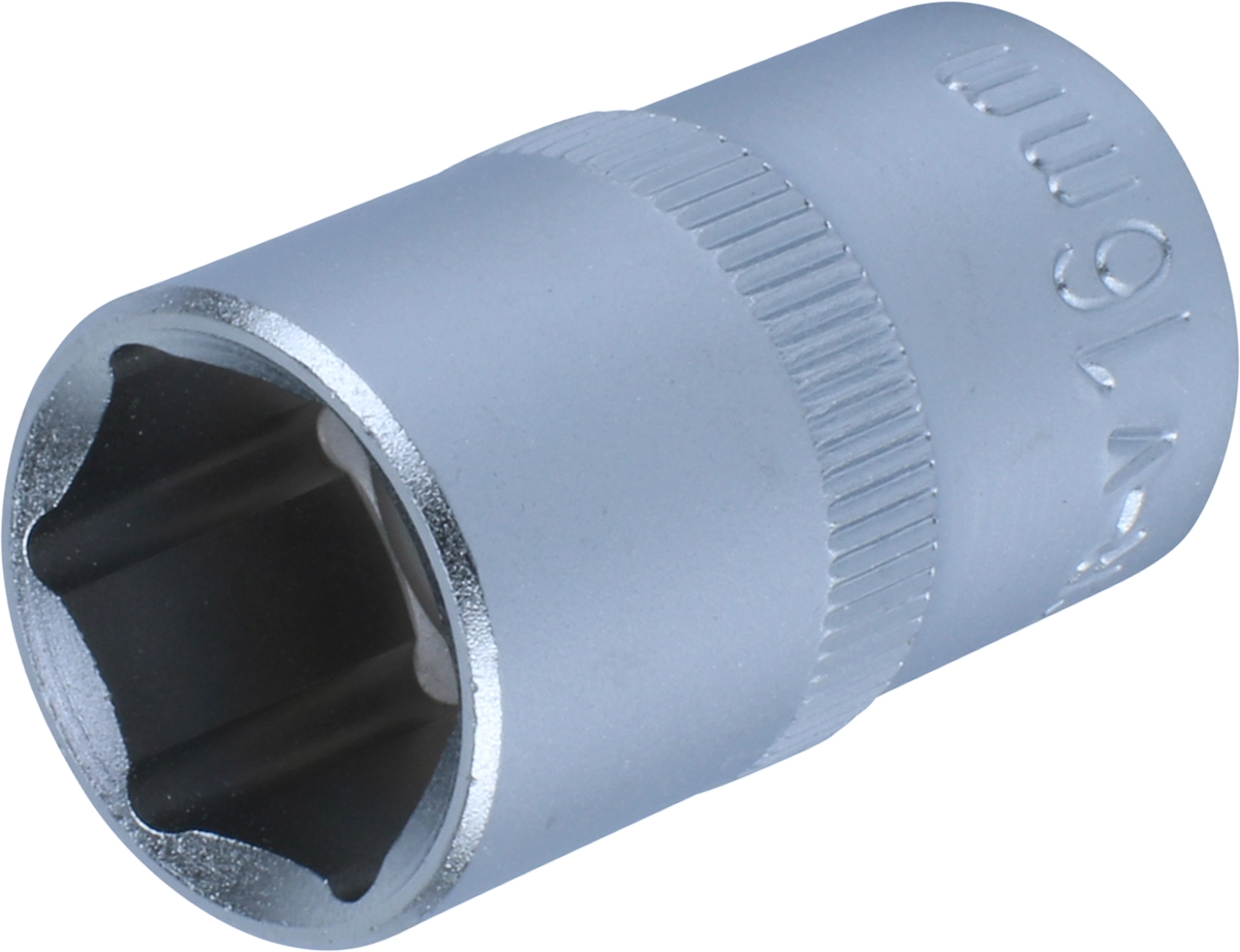 Stecknuss, 1/2", 6-kant 16 mm