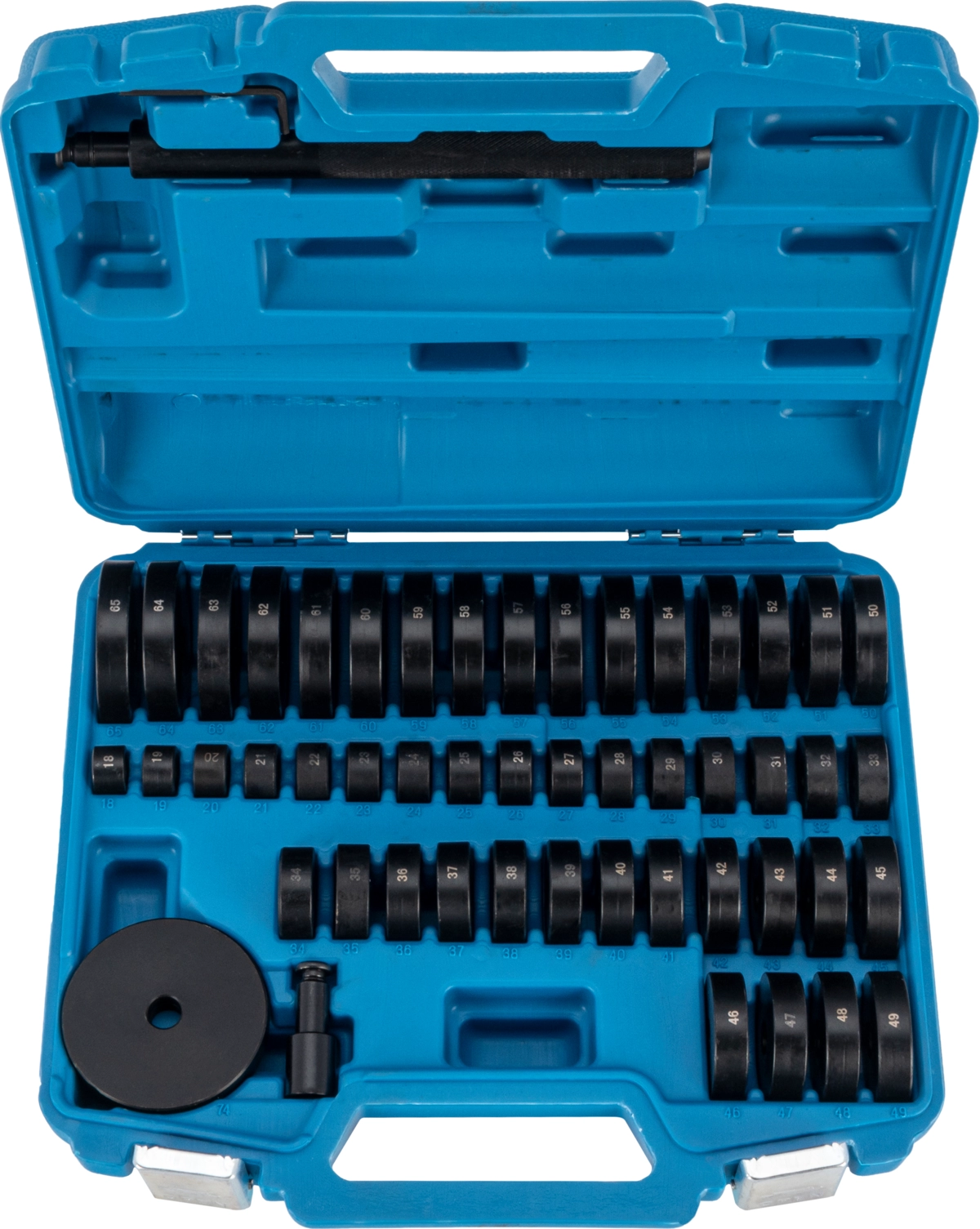 Set di cuscinetti  e guarnizioni, 51 pezzi - mm 18 - 74