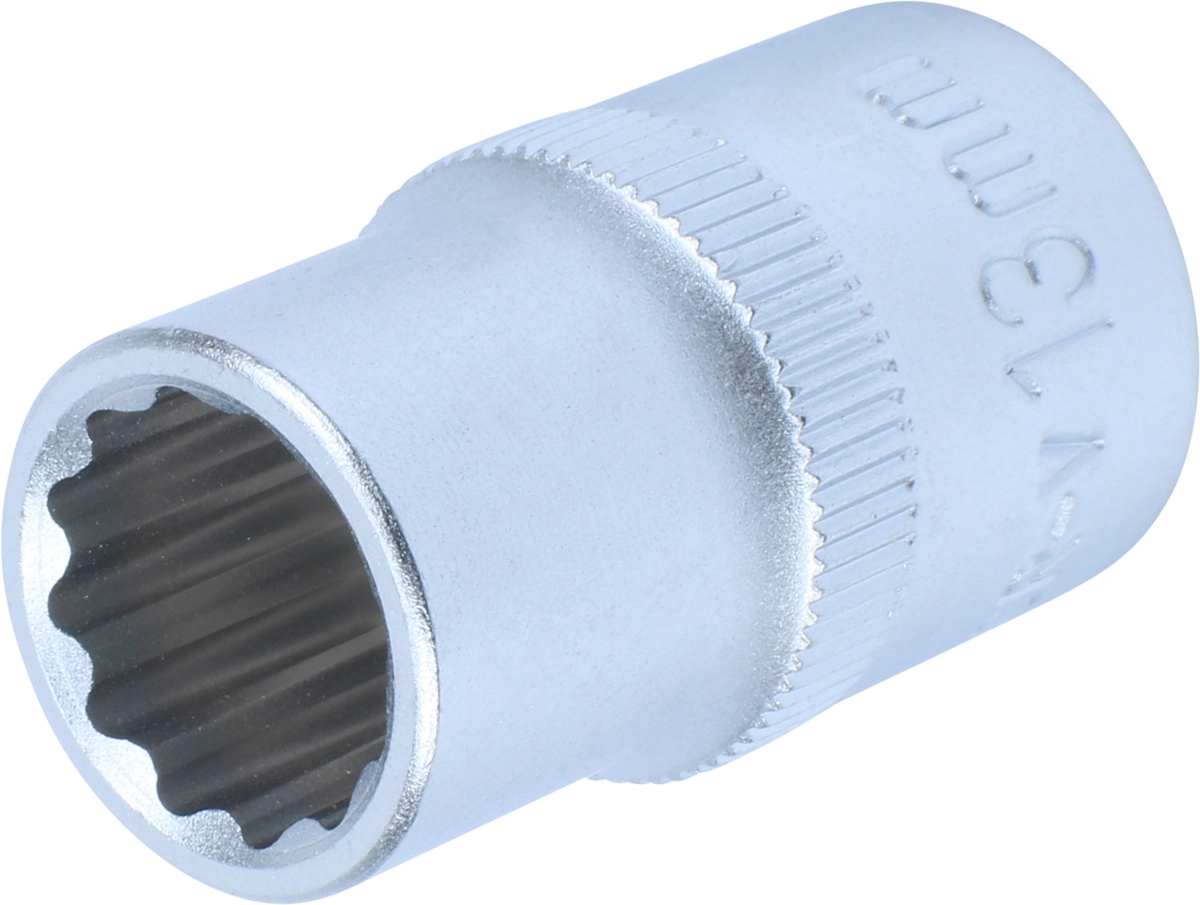 Socket, 1/2", bi-hex 13 mm