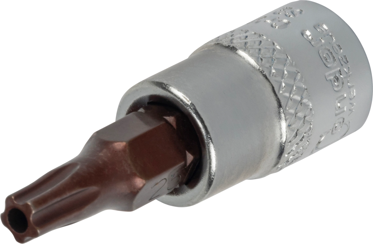 Socket Bit, xcess performance, 1/4", 5-Star tamperproof TS25x37 mm