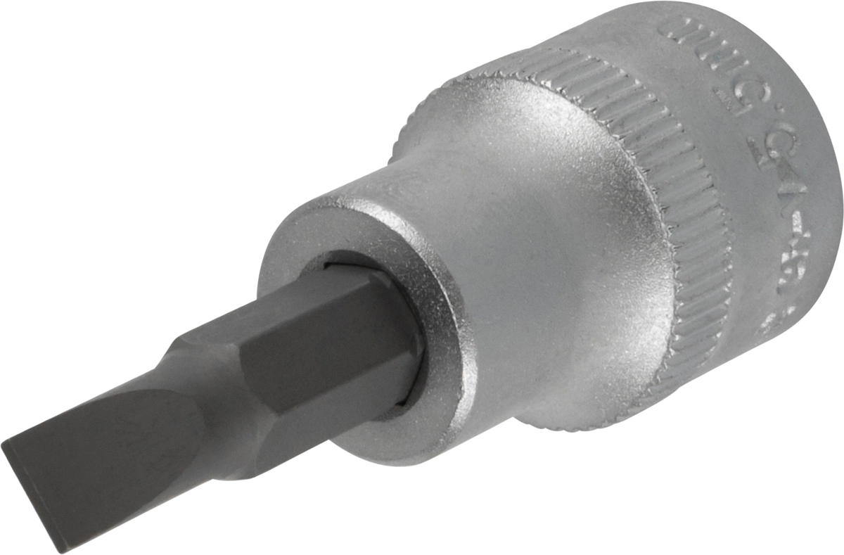 Socket Bit, 3/8", plain slot 5.5x48 mm