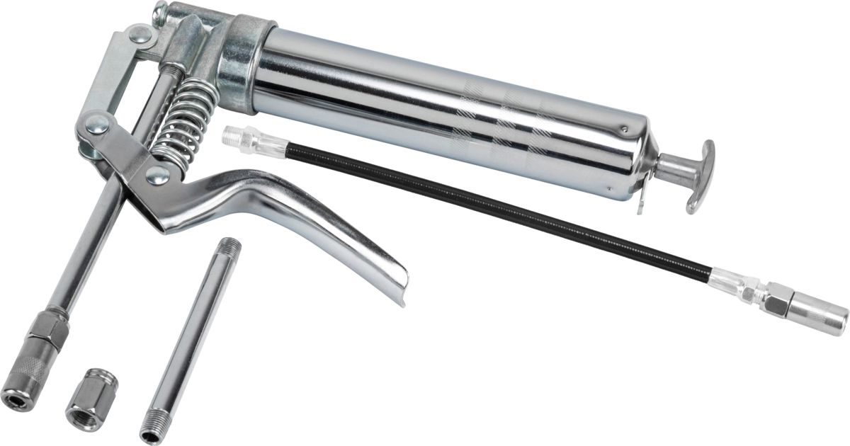 Pistol Type Grease Gun, 120 ccm, incl. accessories
