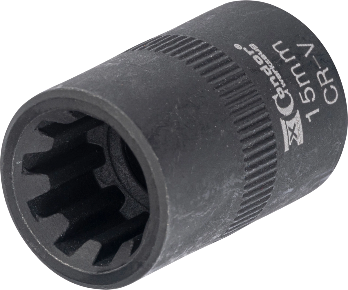 Bremssattel-Spezialeinsatz, 3/8", Spezial 10-kant 15 mm