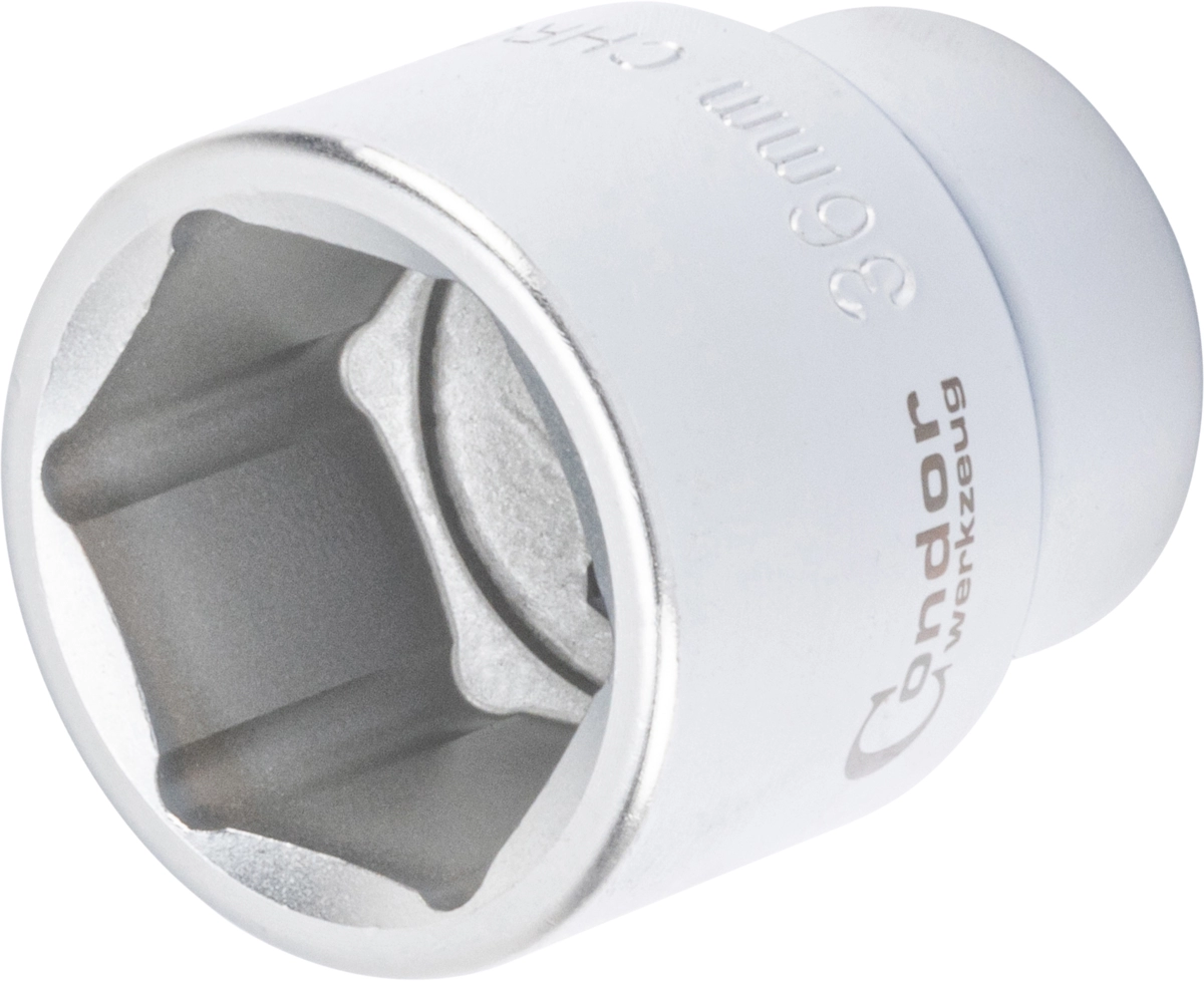 Socket, xcess performance, 3/4", hexagon 36 mm