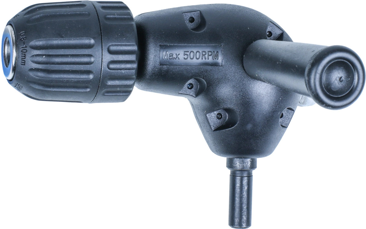 Accessoire de perçage d'angle pour perceuses, mandrin de perçage 10 mm