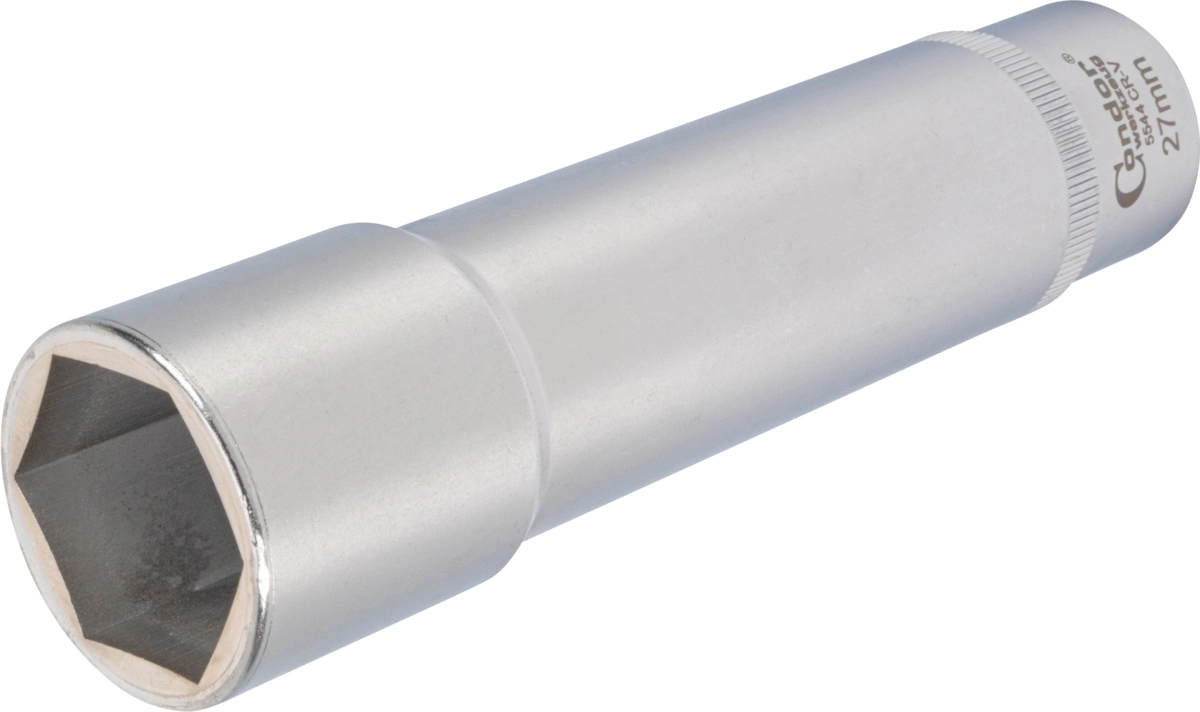 Steckschlüssel, 1/2", 6 kant 27 mm, VW T4 Drehstabfedern