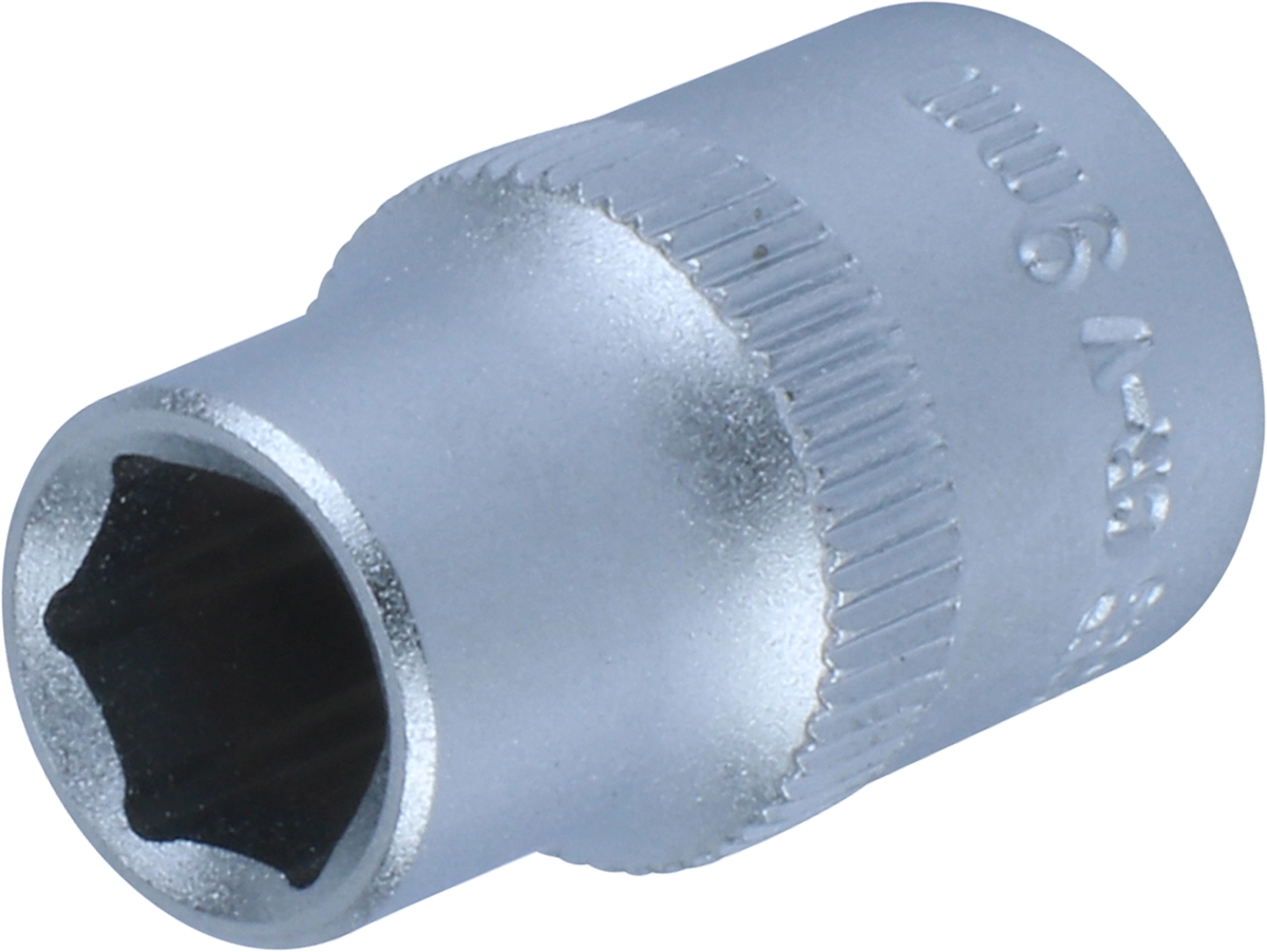Stecknuss, 3/8", 6-kant 9 mm