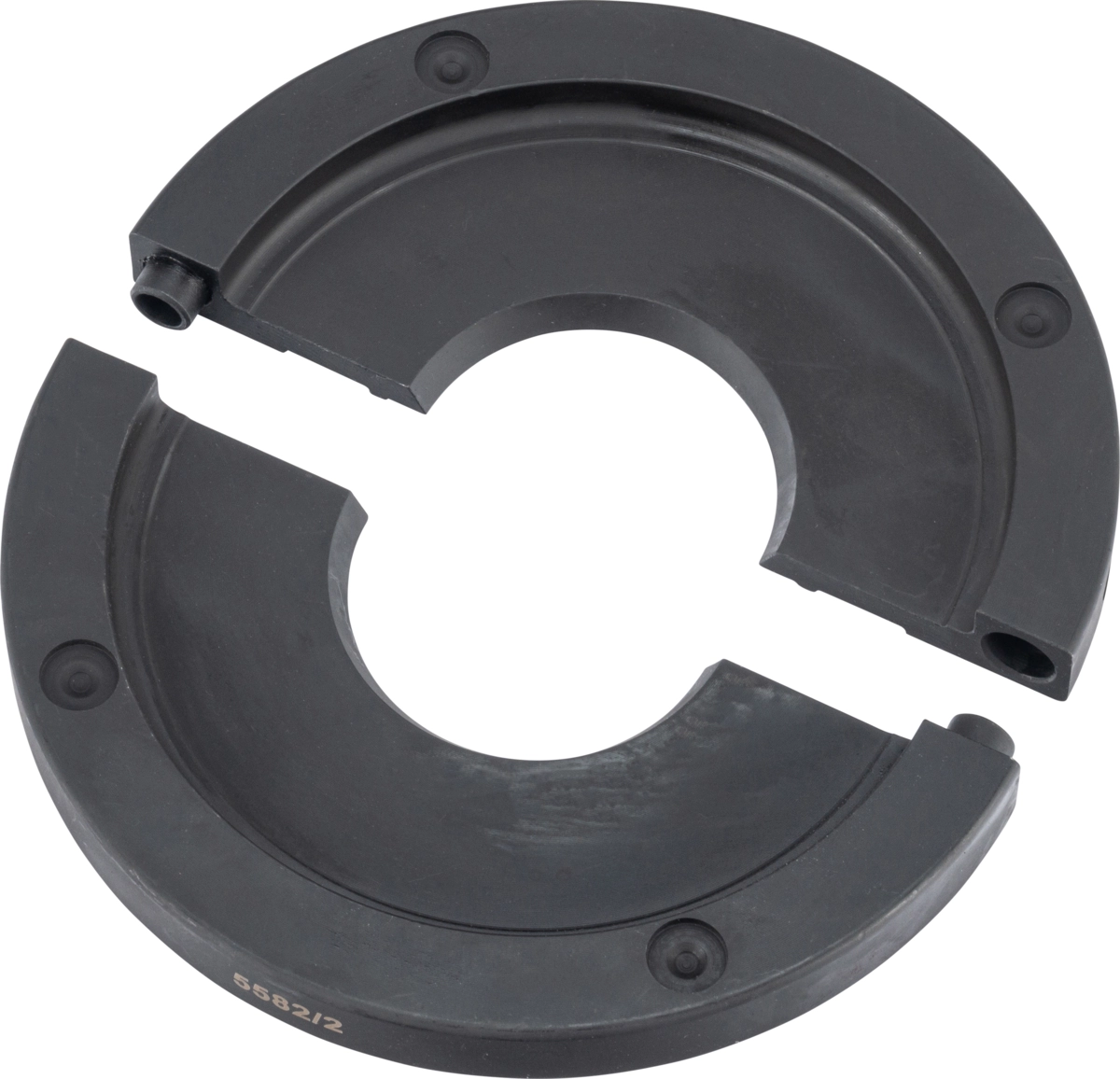 Half Moon Pair, assembly, black, 82 mm