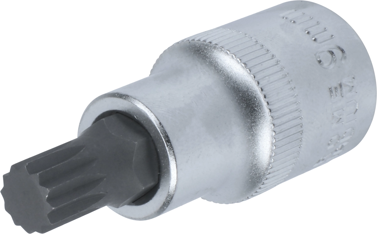 Socket Bit, 1/2", spline M9x55 mm