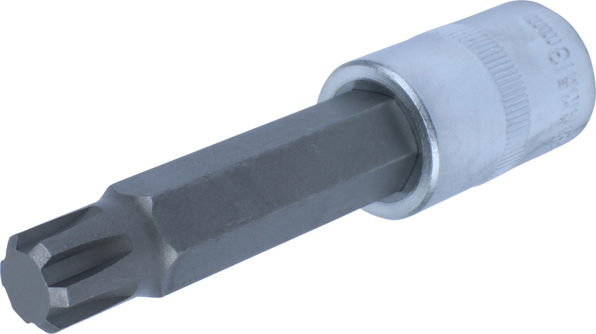 Bit-Stecknuss, 1/2", Keilnut M13x100 mm