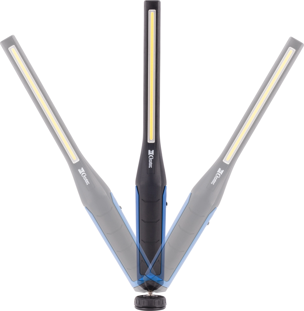 Akku-Handlampe, “Ultra Slim 2-in-1“, COB-LED