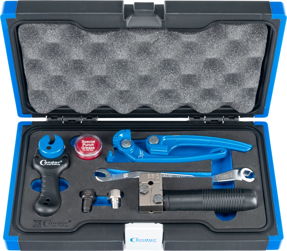 Brake Pipe Flaring Tool Set, DIN F, ø 4.75 mm (3/16")