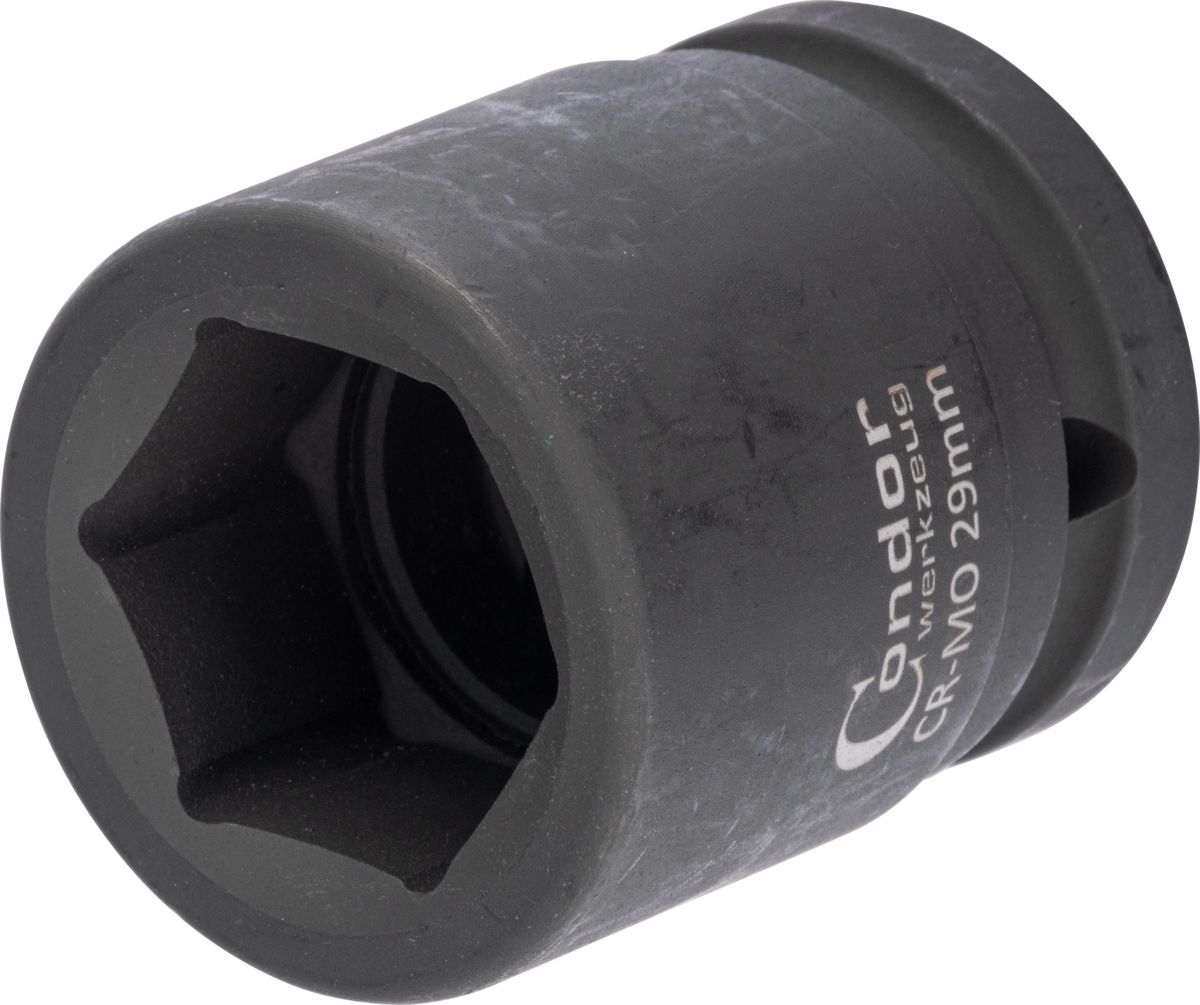 Kraft-Stecknuss, 3/4", 6-kant 29 mm