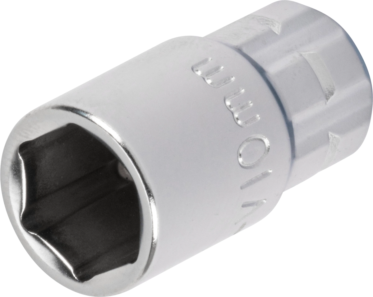 Go-Through Socket, hexagon 10 mm