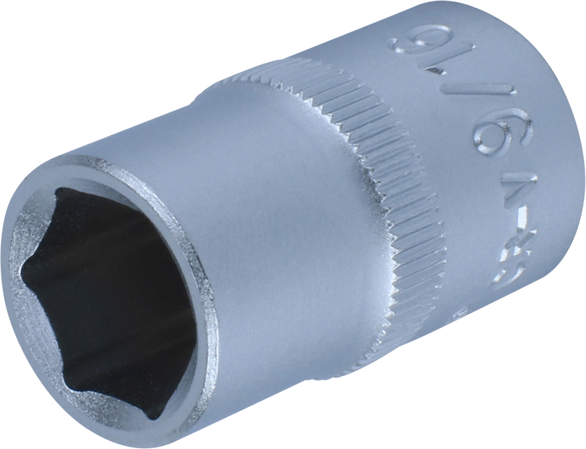 Stecknuss, 1/2", 6-kant zöllig 9/16"