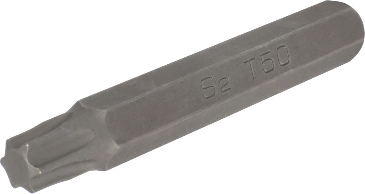 Bit, 10 mm 6-kant, T-Profil T50x75 mm