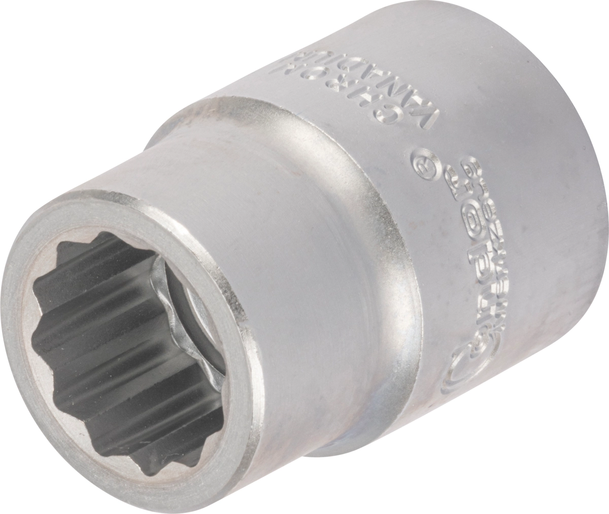 Socket, 3/4", bi-hex 21 mm
