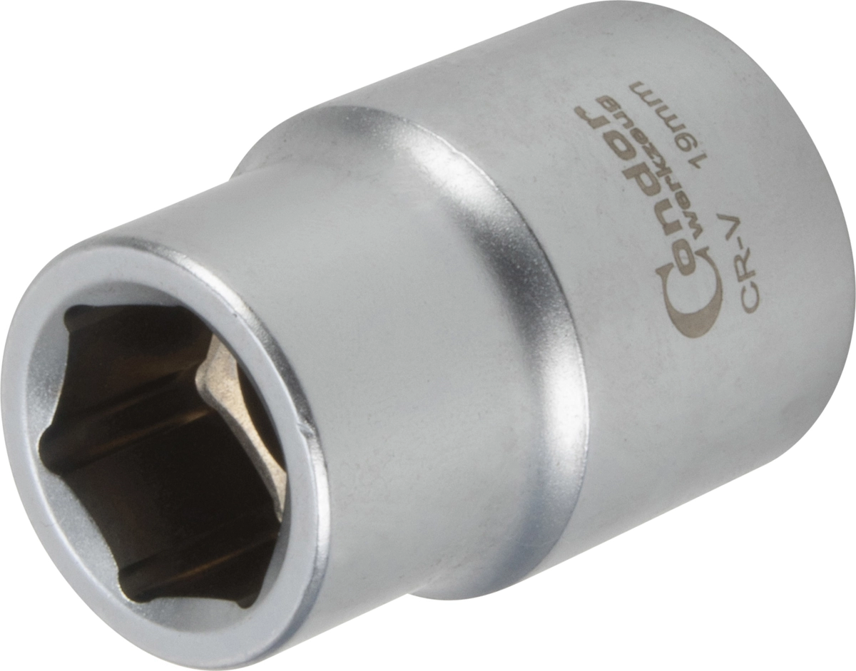 Stecknuss, 3/4", 6-kant 19 mm