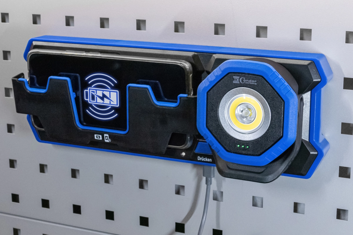 Induktions-Lade-Pad, für 2 Geräte