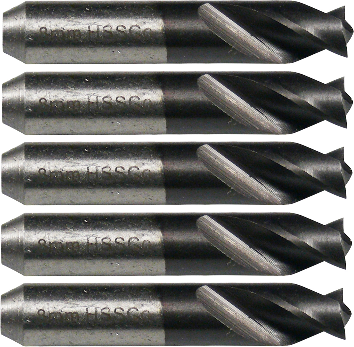 Punktsvets Skärare, 8x44 mm, HSS Co5 TiCN, 5 delar.