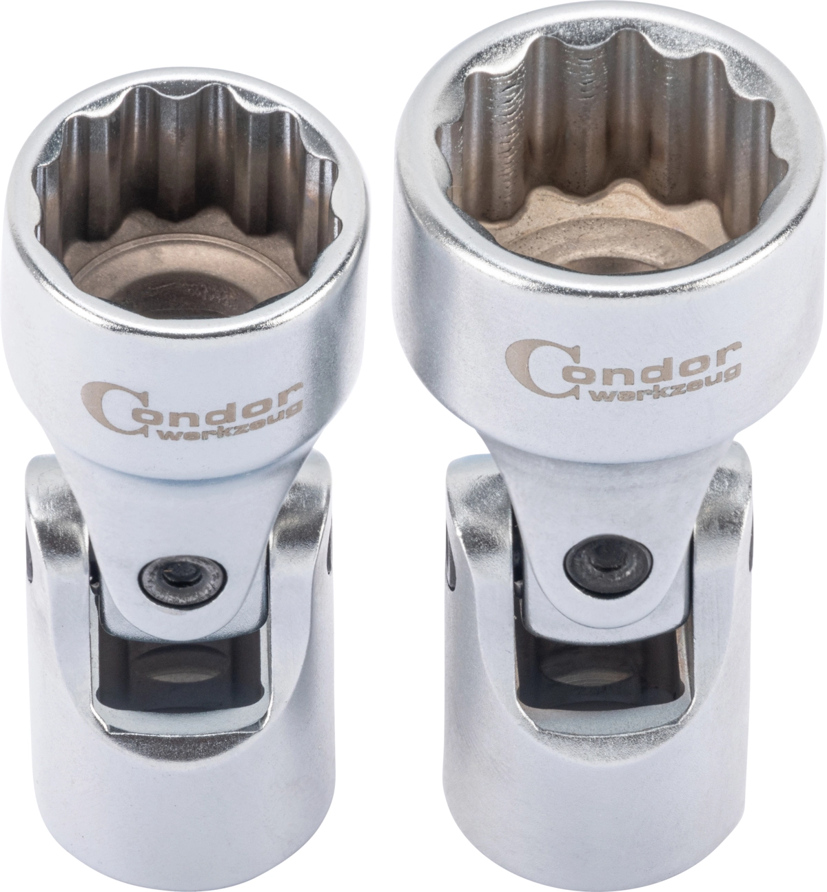 Ledhylsor, 2 st, 3/8", 12-kant 16 / 18 mm
