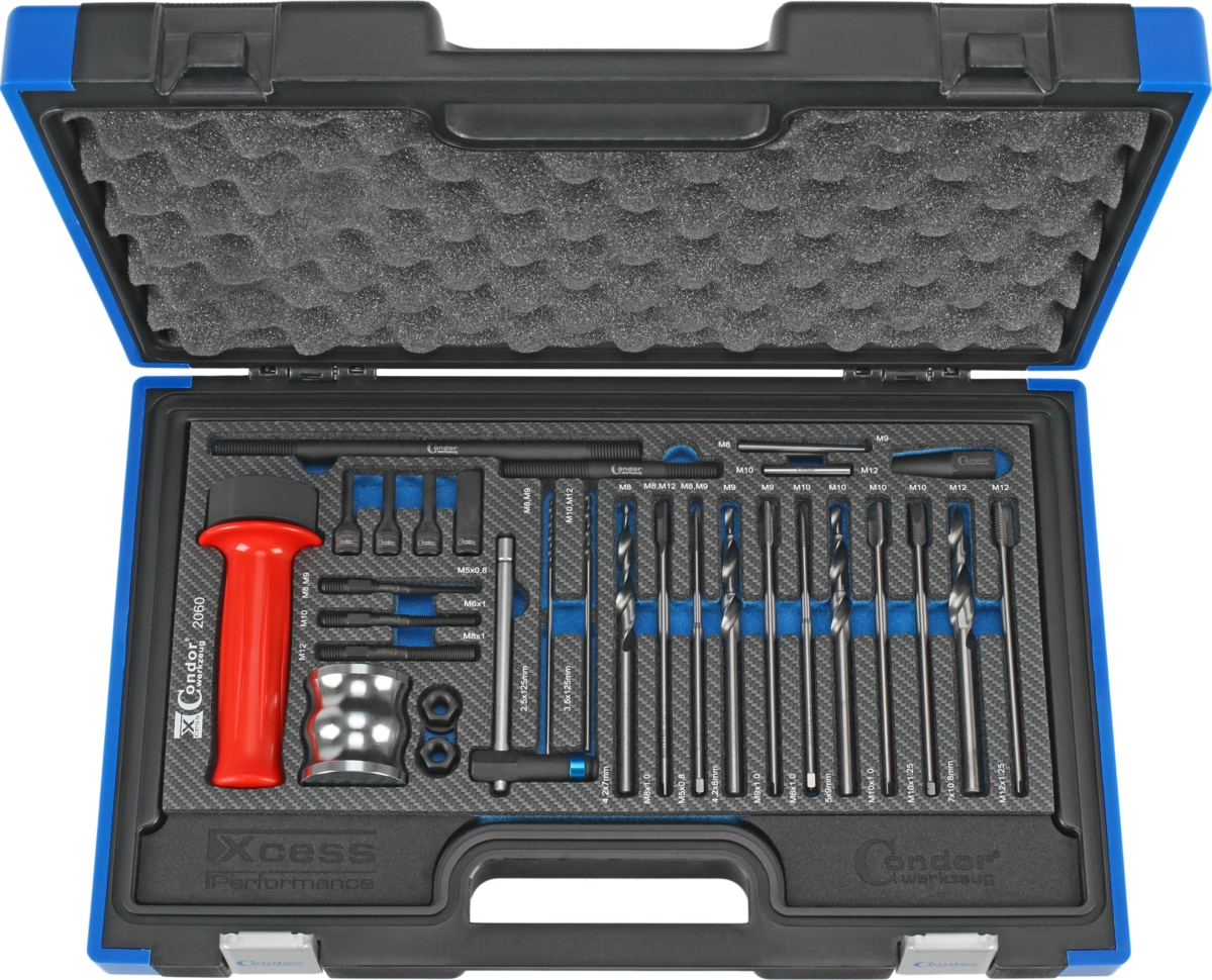 Outil d'alésage universel pour bougies de préchauffage, pour M8 / M9 / M10 / M12