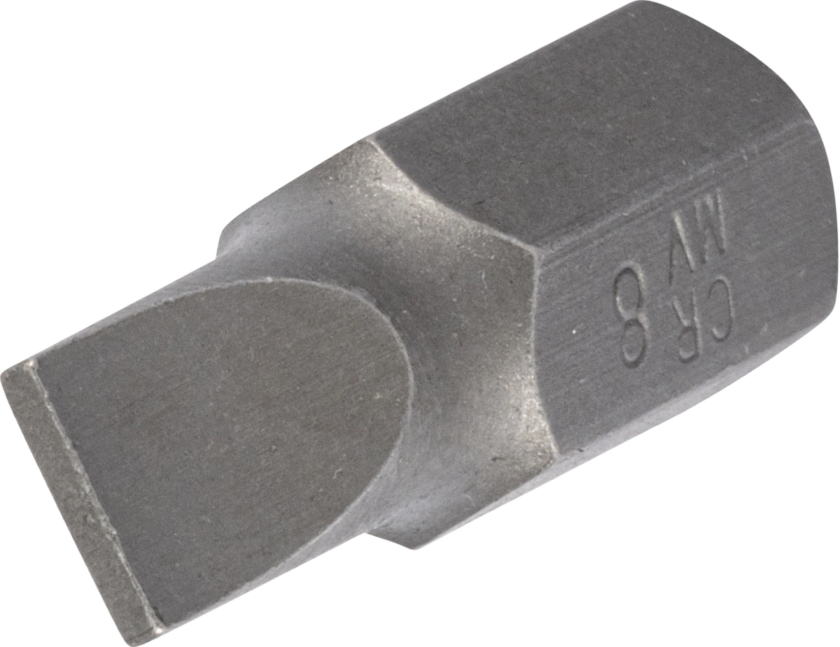 Bit, 10 mm 6-kant, Schlitz 8x30 mm