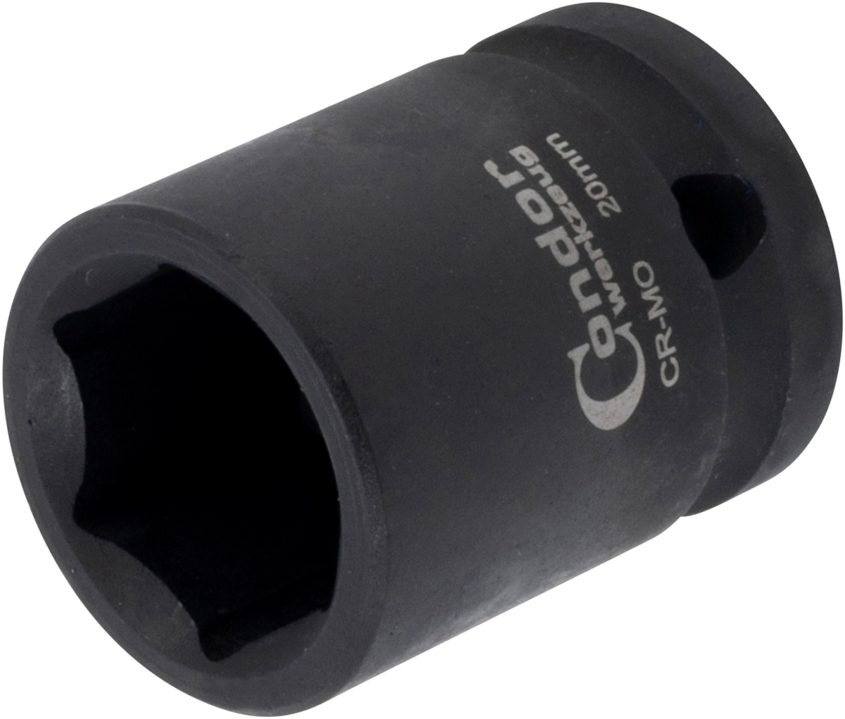 Kraft-Stecknuss, 1/2", 6-kant 20 mm